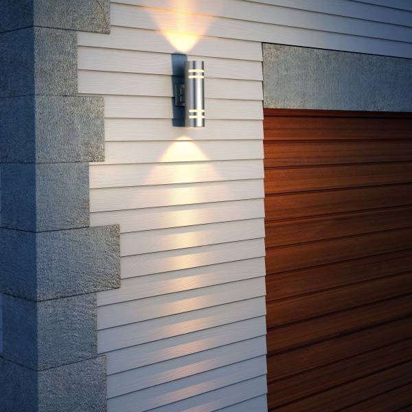 Voltz Outdoor Wall Light Stainless Steel