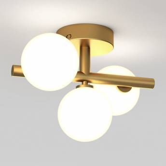 Bloom Integrated LED Flush Mount Gold