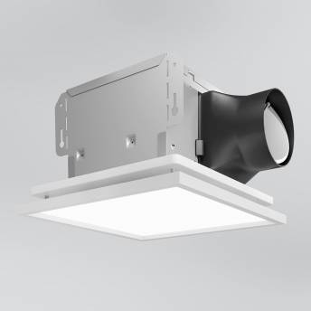 Skylight Breeze Integrated LED Bathroom Fan