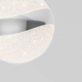 Wavey Ball Integrated LED Pendant Light