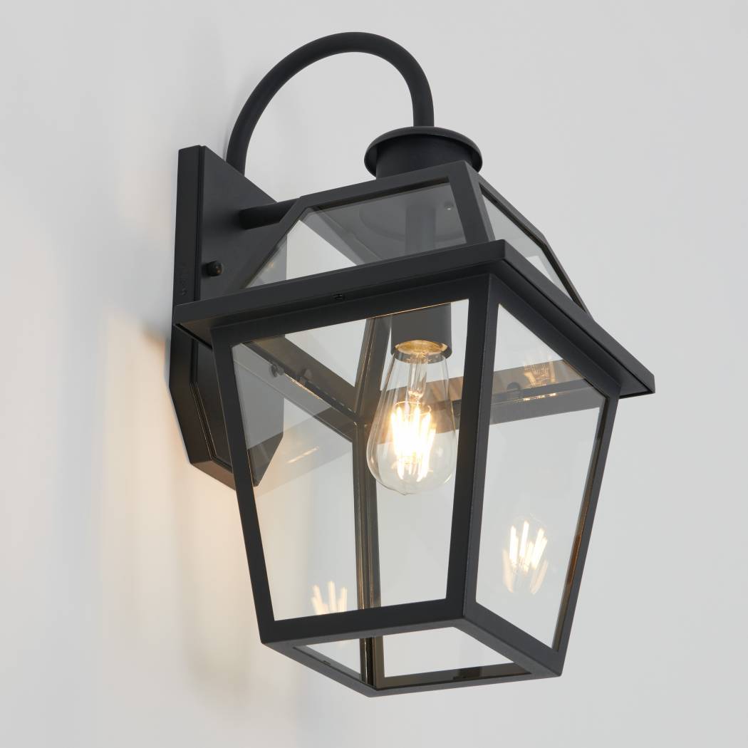 Colonial Lanterne Luminaire D'Extérieur Noir
