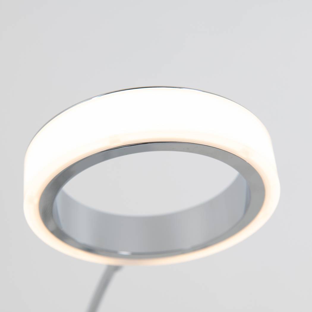 Optical Lampe de Table à DEL Chrome