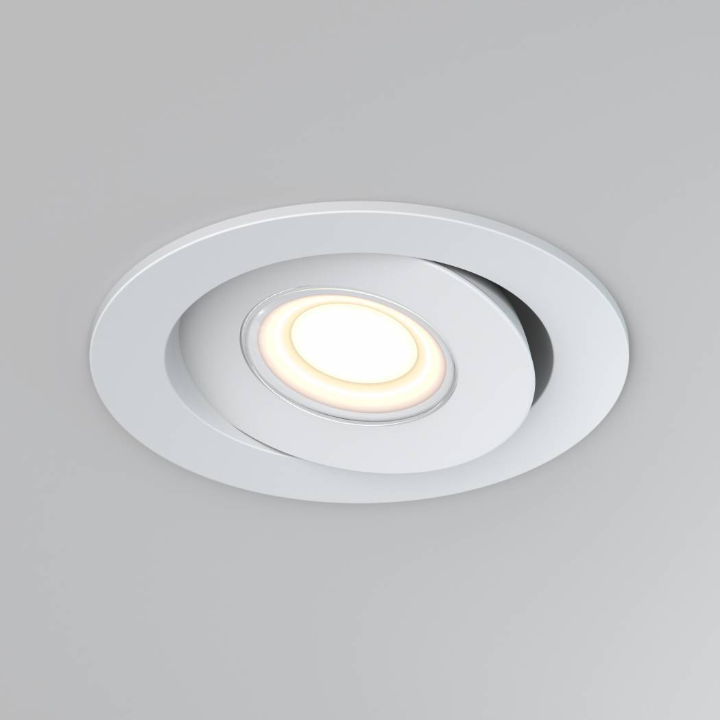 Skyview 4in Gimbal Round, 5CCT WHITE