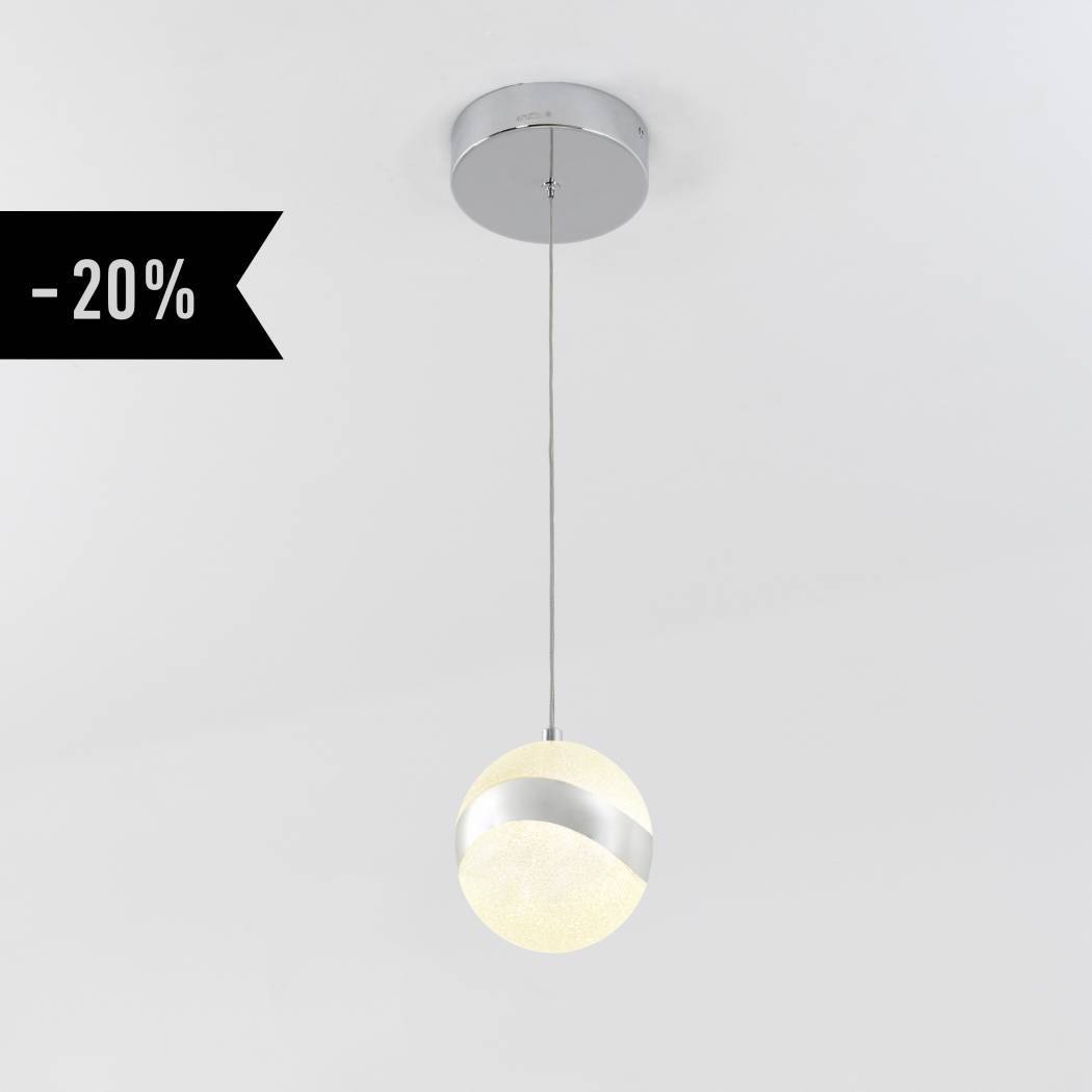 Wavey 1-Light Integrated LED Pendant