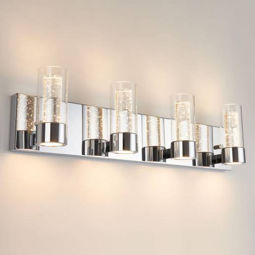 Bloom Integrated LED Vanity Light Matte Black | Artika | Artika