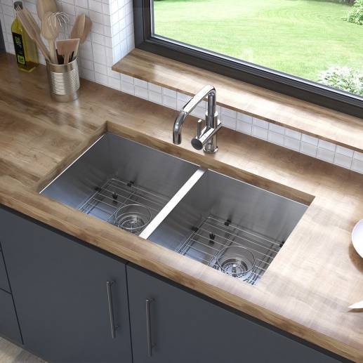 Double Bowl Stainless Steel Sink 