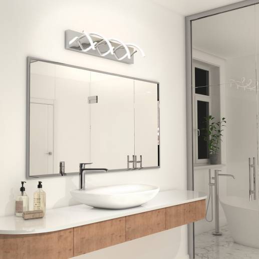 DNA modern LED vanity light chrome | Artika | Artika