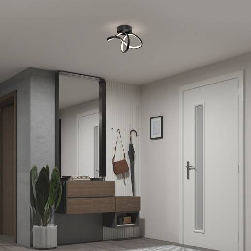 modern led flush mount light