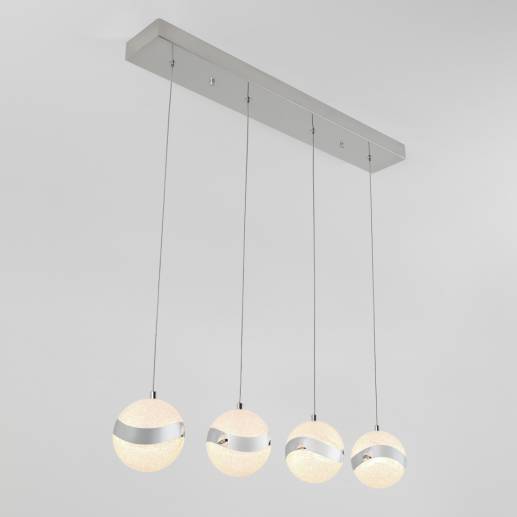 Luminaria LED suspendida de 4 luces Wavey 4 | Artika
