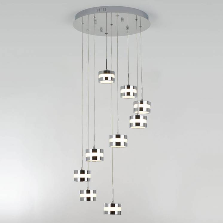 La Crème 9-light integrated LED Pendant