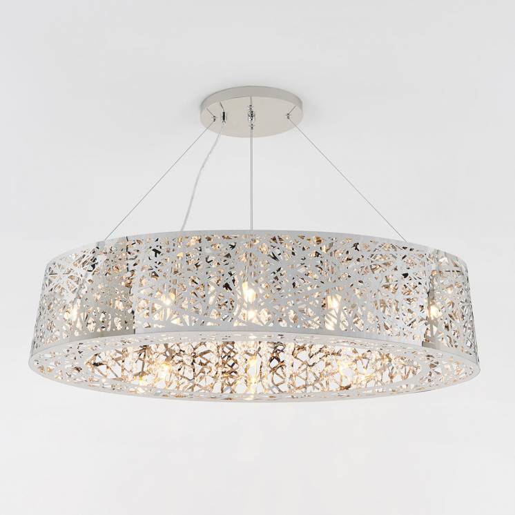 Crystal Ellipse 9-light Pendant