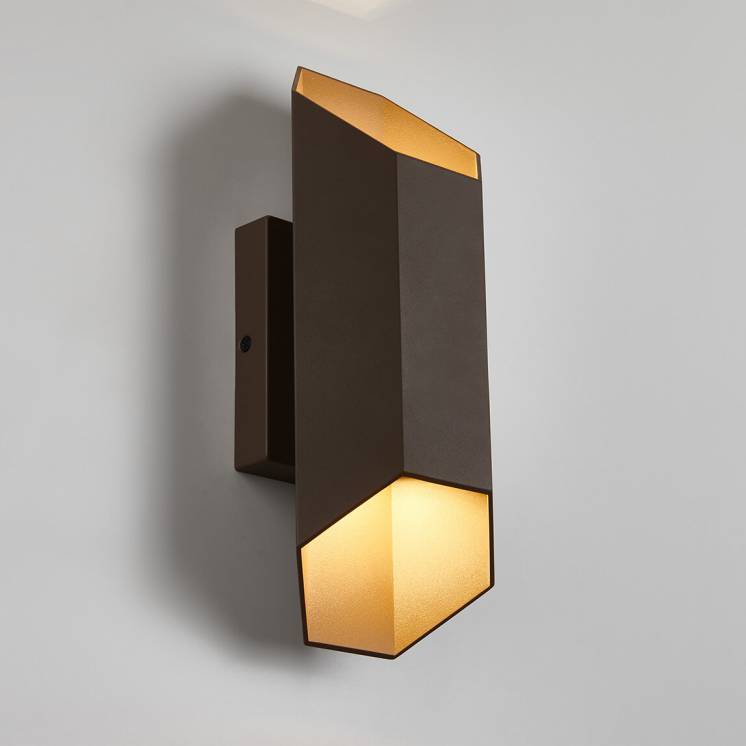 Hexa Integrated LED Outdoor Wall Light