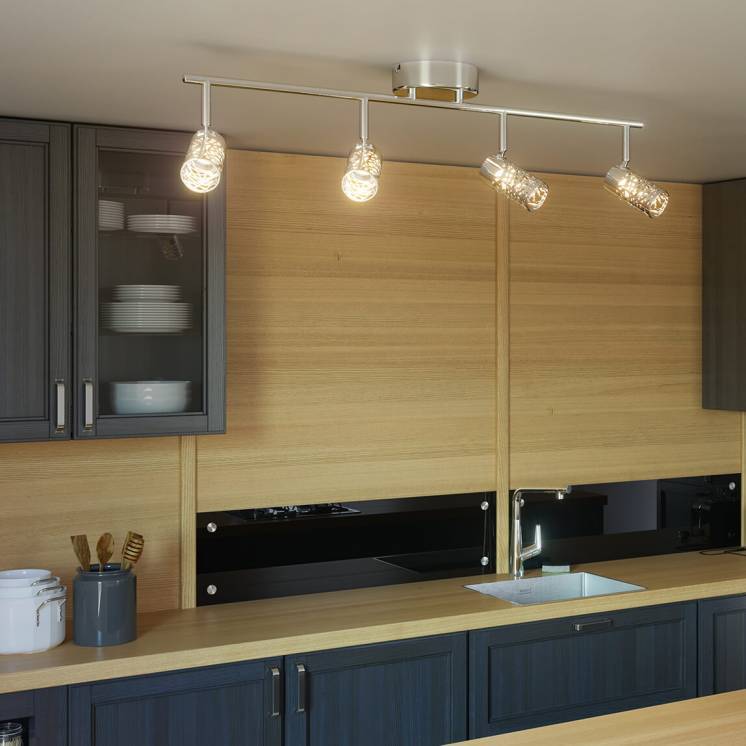 Nest 4-light Integrated LED Track Light