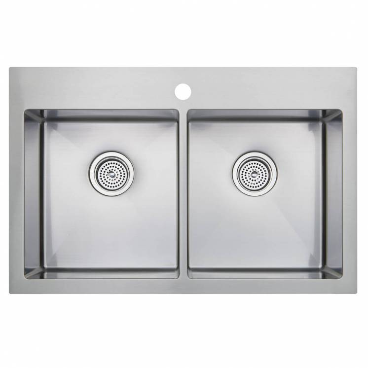 Tandem Double Bowl Sink