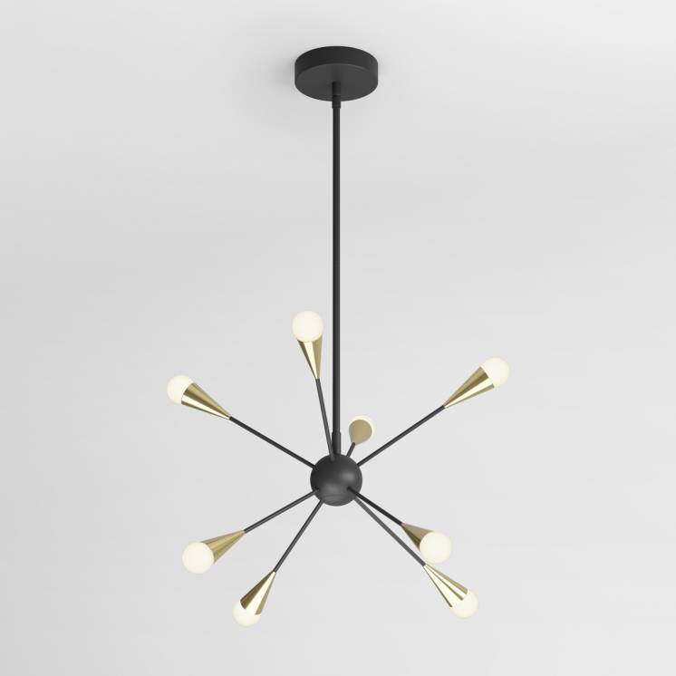 Wayden Integrated LED Pendant Light 3CCT Black and Gold