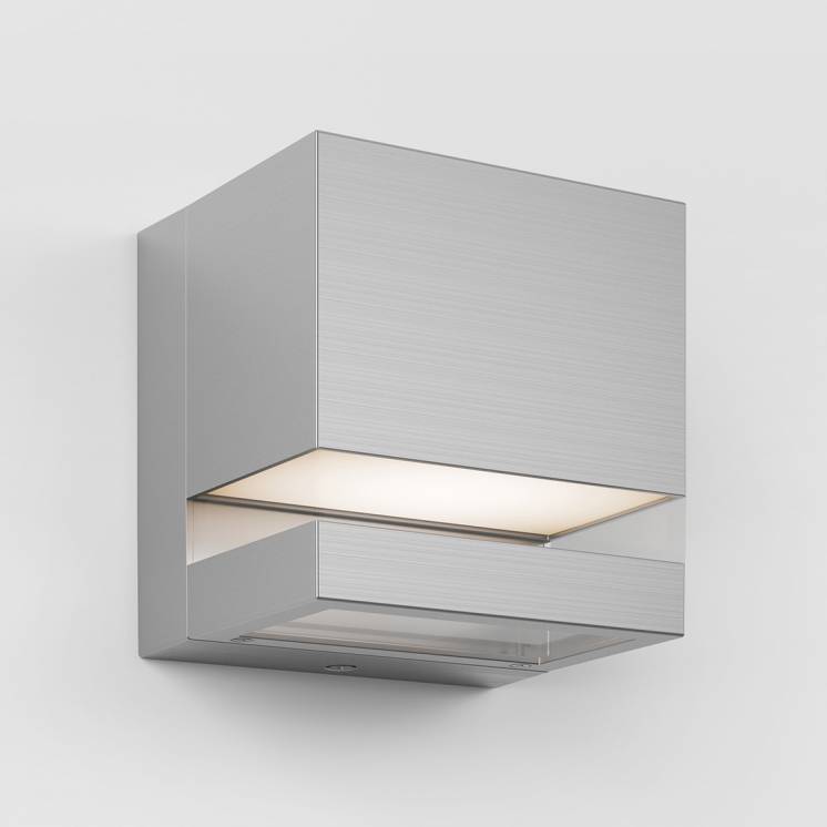 Valor Square Indoor/Outdoor LED Wall Light Stainless