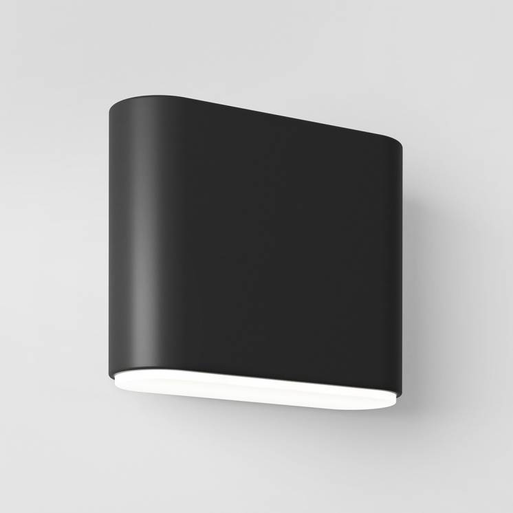 Willow LED Indoor/Outdoor Wall Light Black