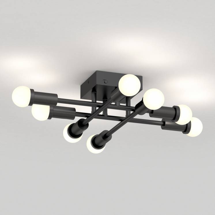 Aristo Integrated LED Flush Mount 3CCT Black
