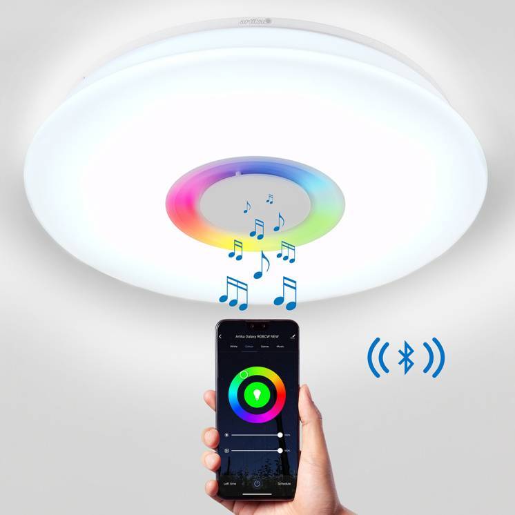 Galaxy LED Ceiling Light with Bluetooth Speaker