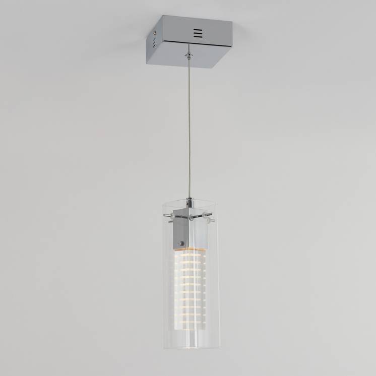 Hologram 1-light Integrated LED Pendant