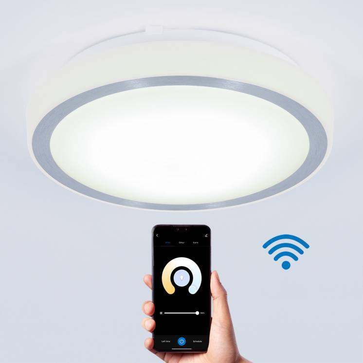 Pluto Artika Smart Wi-Fi LED Ceiling Light