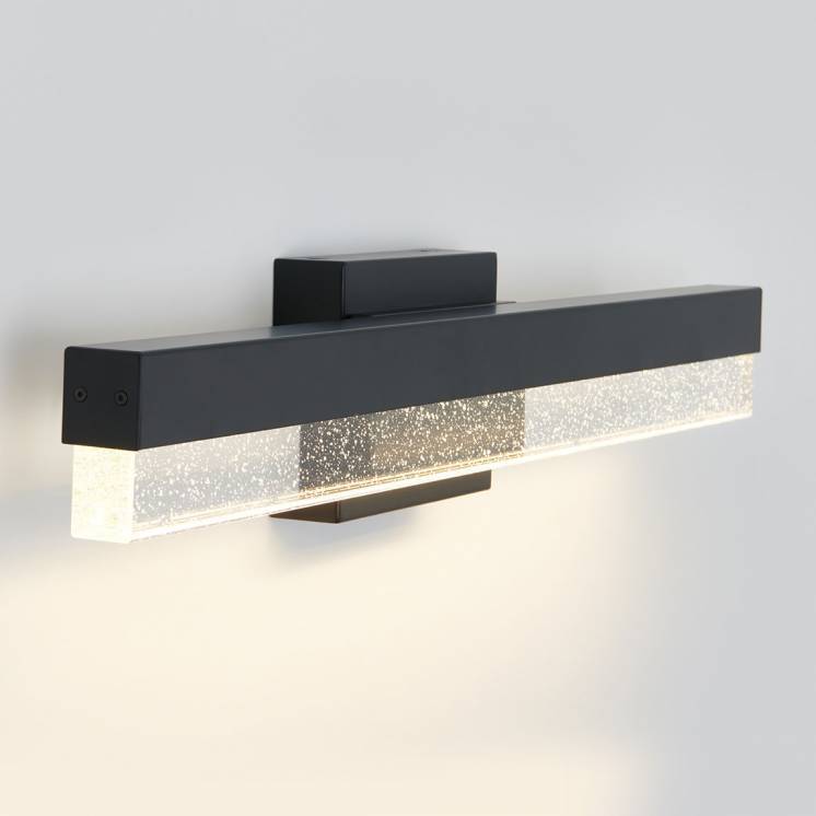 Bubble Bar Integrated LED Vanity Light Black Artika