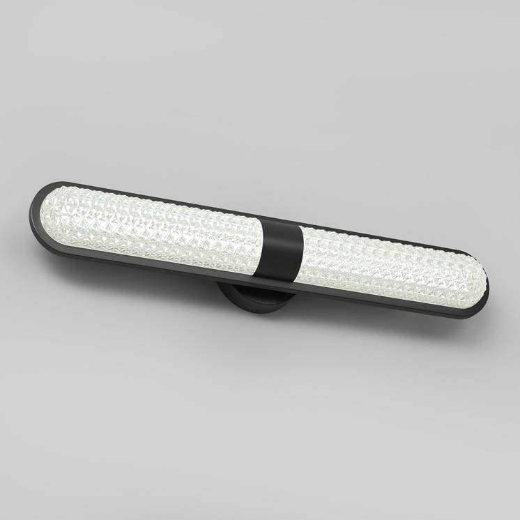 Carat Long Integrated LED Vanity Light 3CCT Black