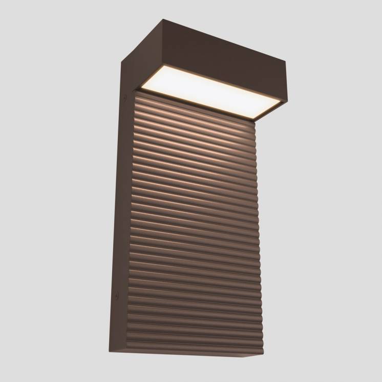 Dark Sky Integrated LED Outdoor Wall Light Bronze