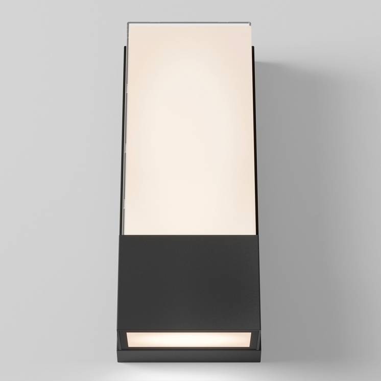 Dixon Integrated LED Outdoor Light Black Artika Artika