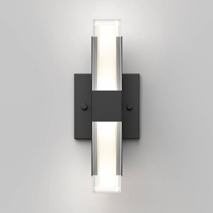 Gemini Integrated LED Outdoor Light Black Artika Artika