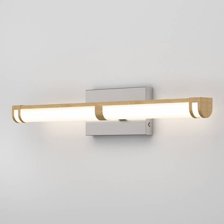 Koben Integrated LED Vanity Light 3CCT Wood Effect