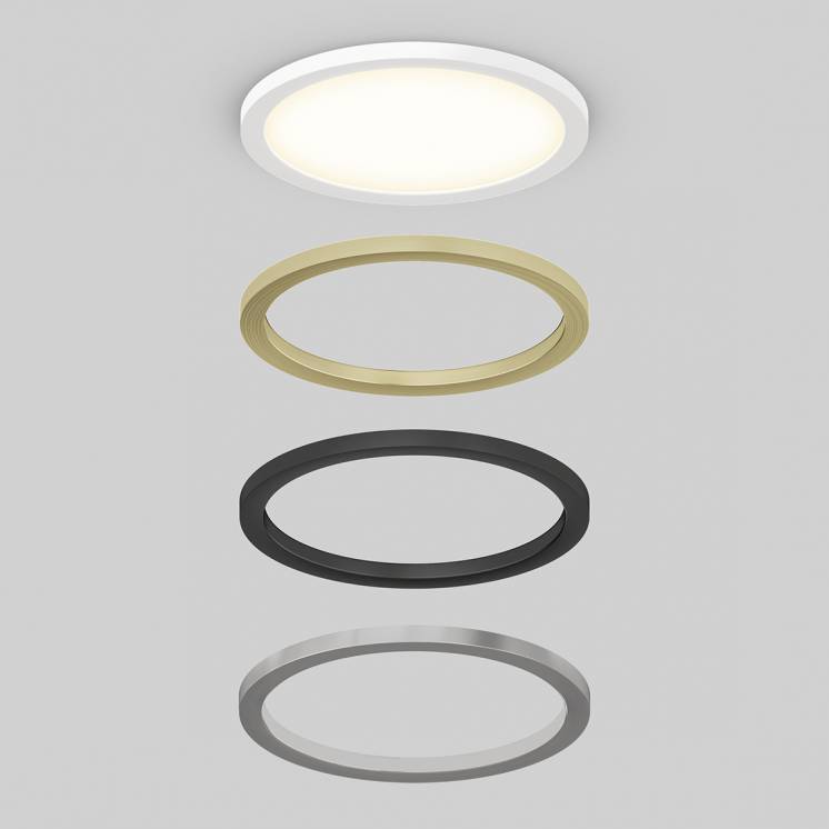 15' Skylight with 3 colour trim rings