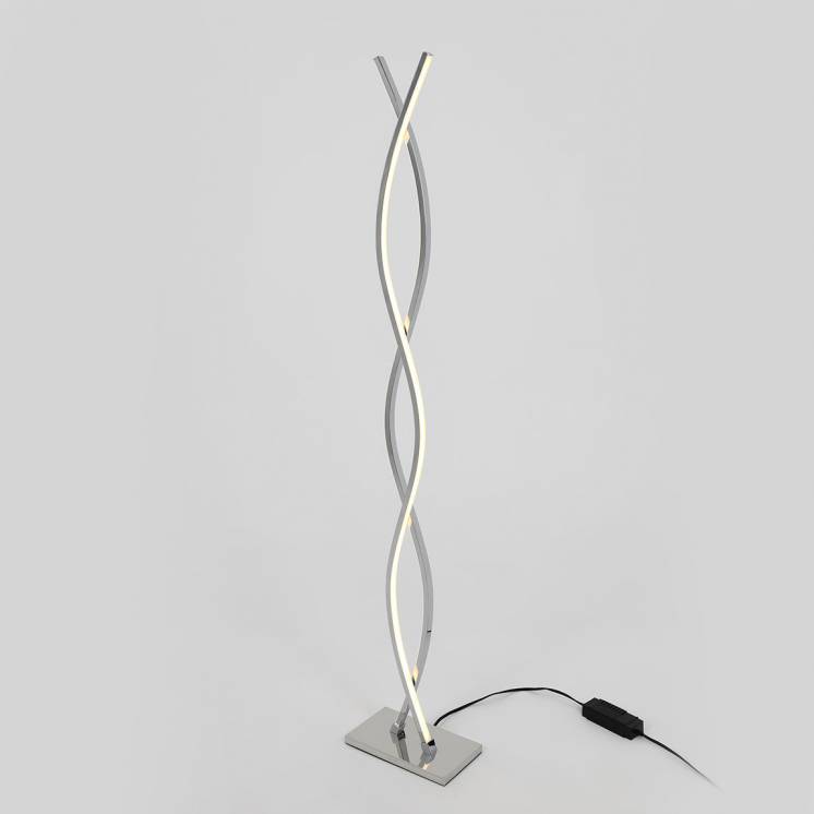 Wave Floor Lamp Chrome