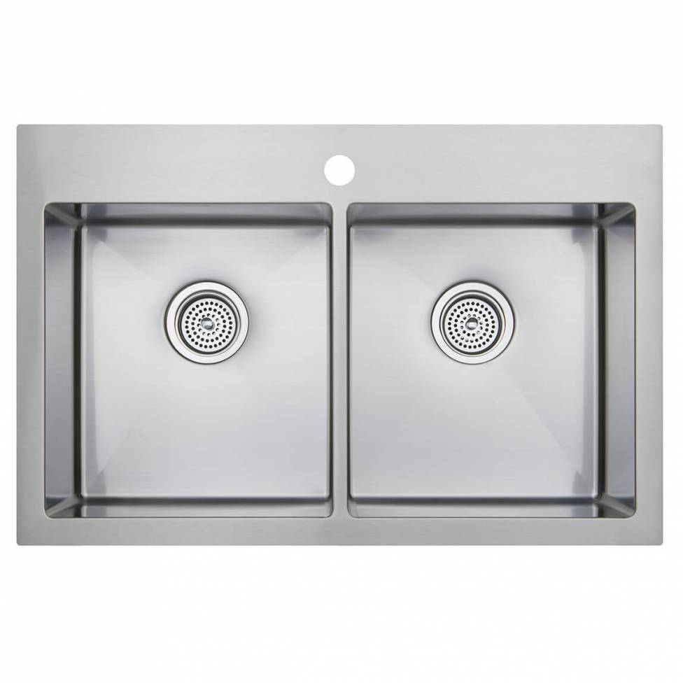 Artika | Tandem Double Bowl Stainless Steel Sink