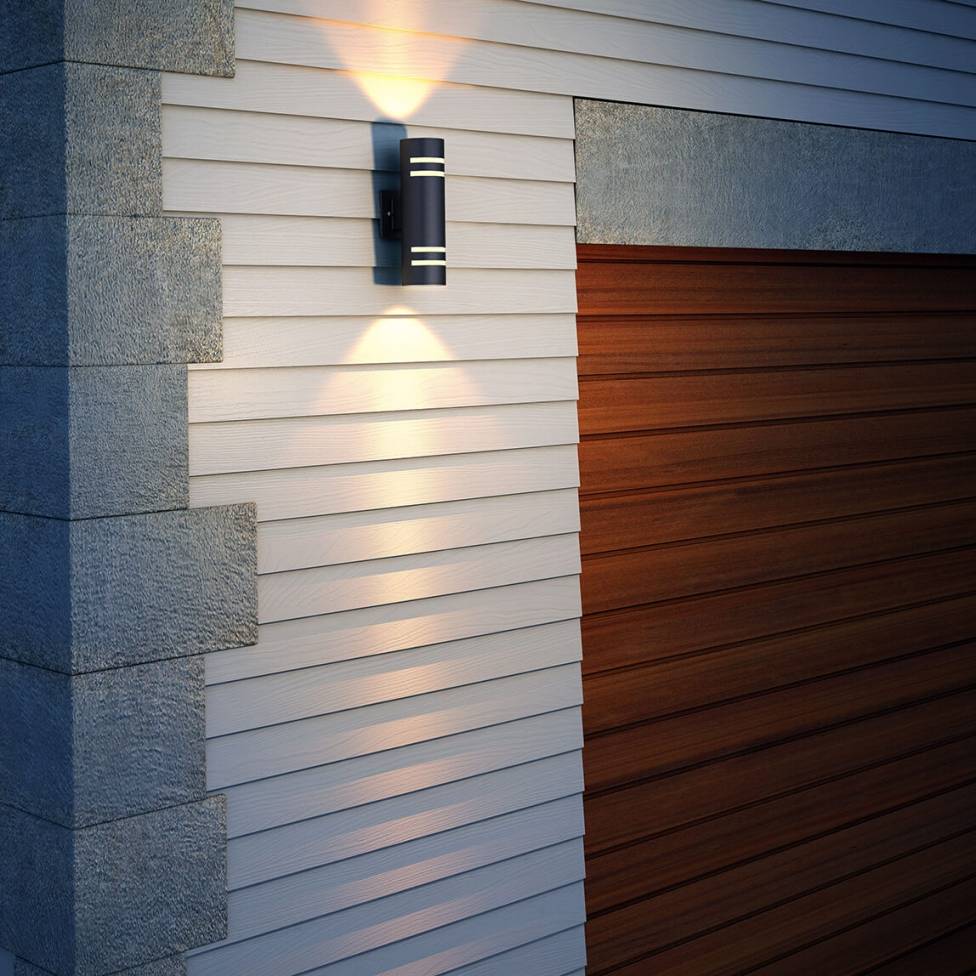 V3 Outdoor Wall Light Black