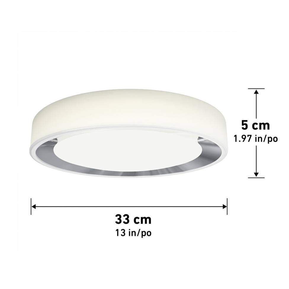 Cooper Integrated LED Flush Mount Light - With Remote