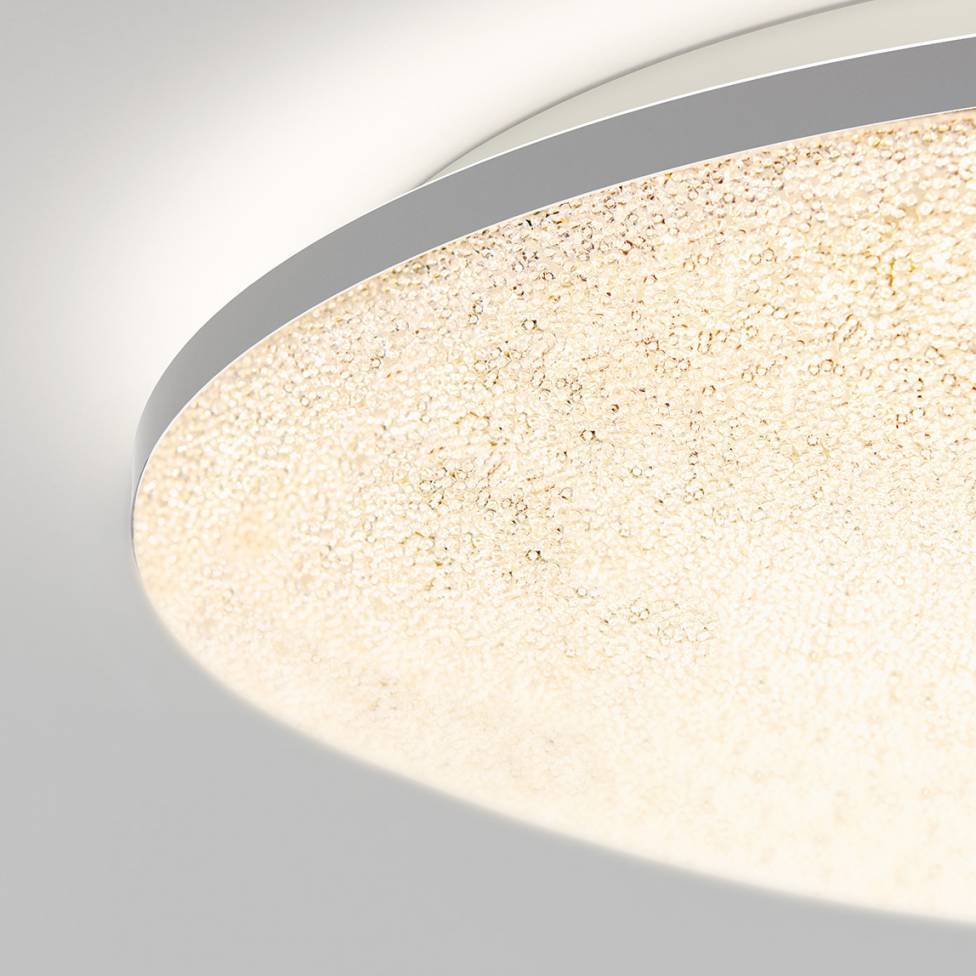 Sparkle Integrated LED Flush Mount Light - With Remote
