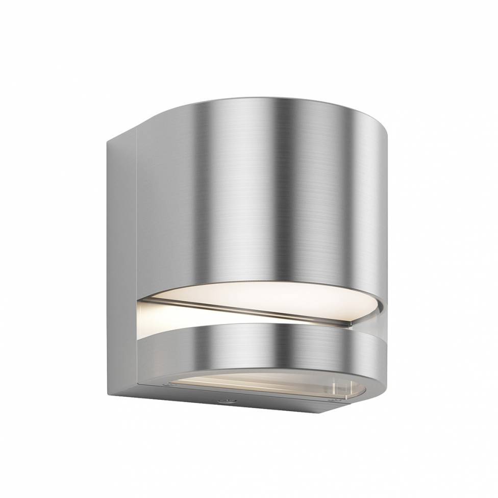 Valor Round Indoor/Outdoor LED Wall Light Stainless