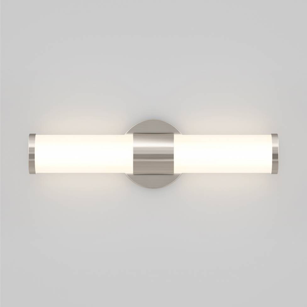 Adina applique meuble lavabo moderne 3 CCT nickel brossé