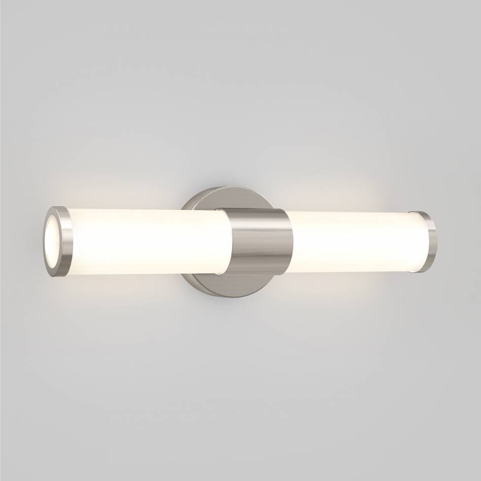 Adina applique meuble lavabo moderne 3 CCT nickel brossé