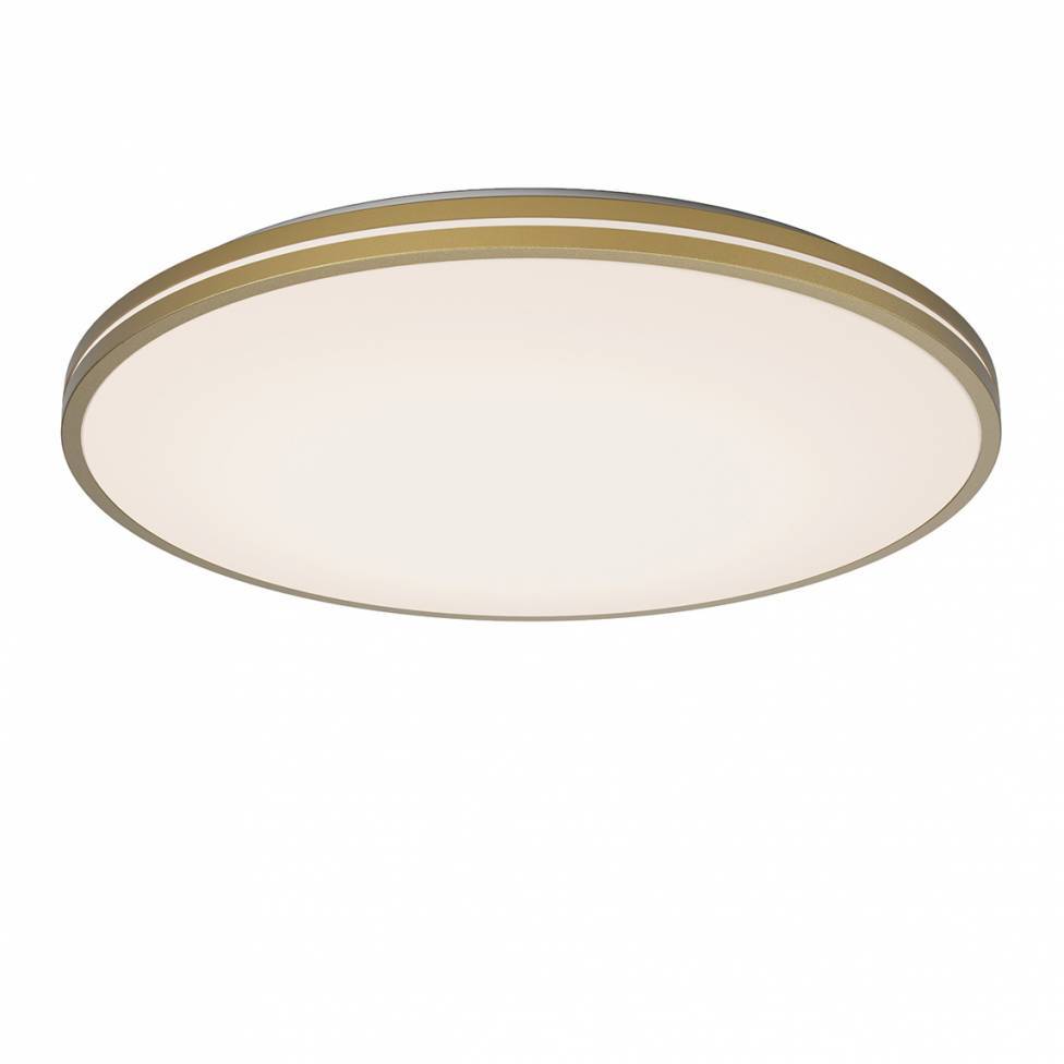 Athos Integrated LED Flush Mount Light Gold - With Remote
