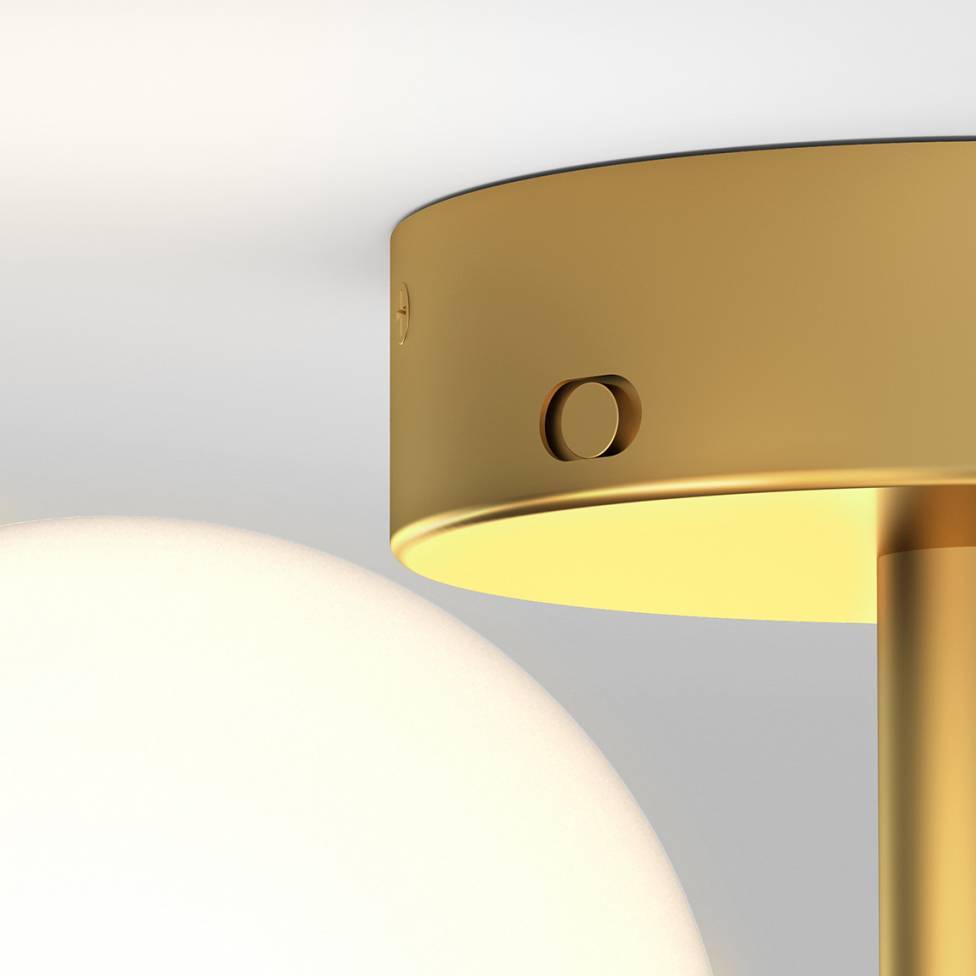 Bloom Integrated LED Flush Mount Gold
