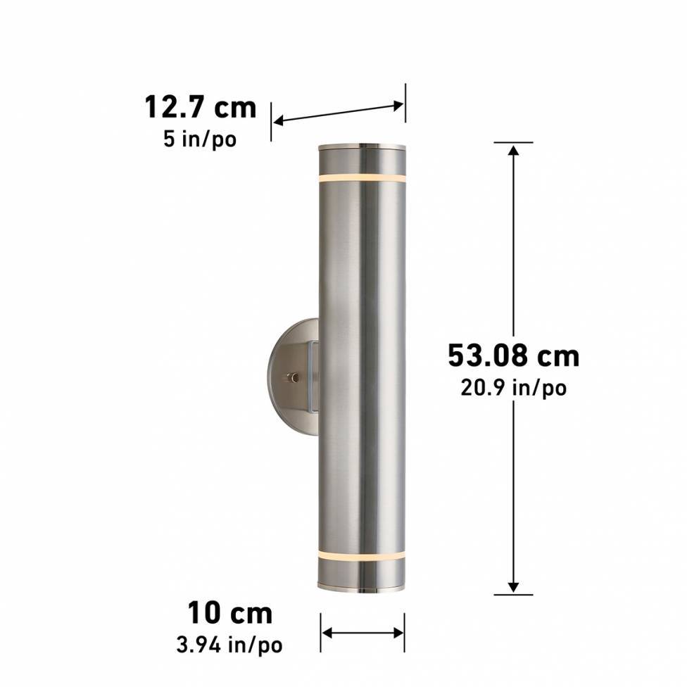 C7 Stainless Steel Pro Outdoor LED Wall Light Stainless