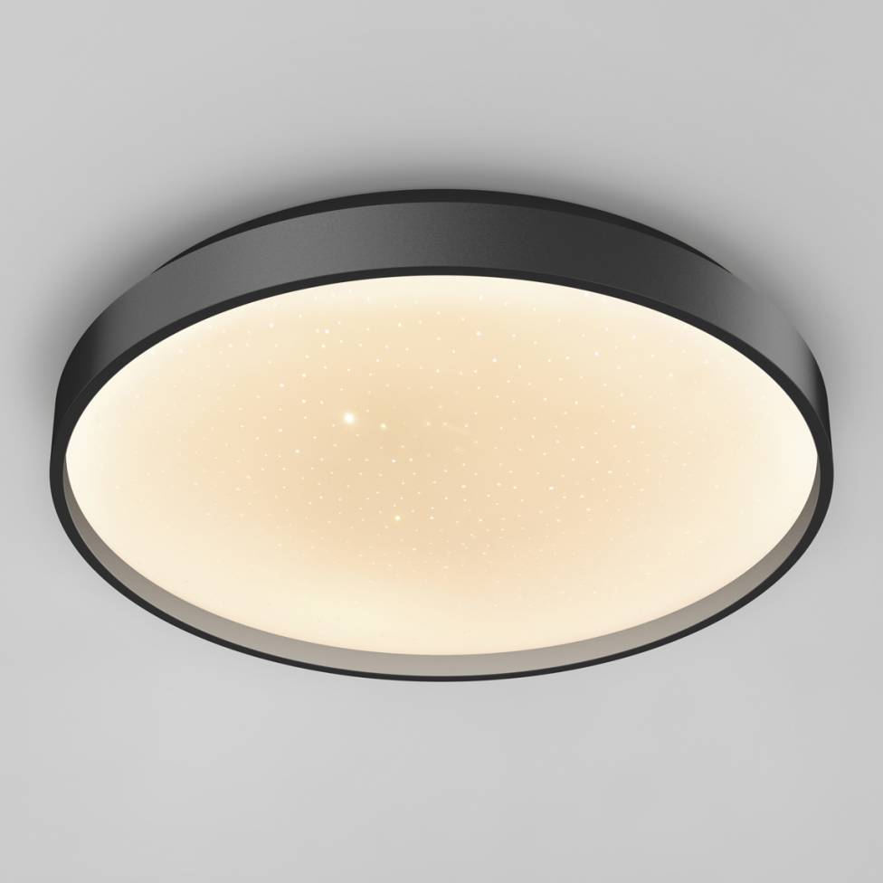 Celestia 15 in. modern LED flush mount light with remote