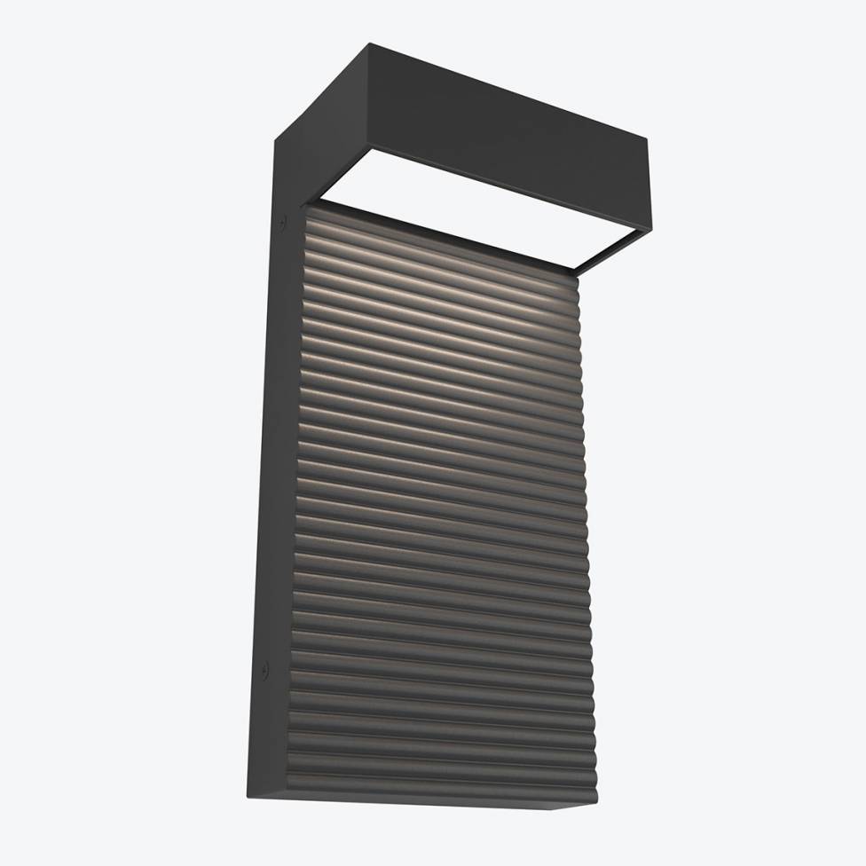 Dark Sky Integrated LED Outdoor Wall Light Matte Black