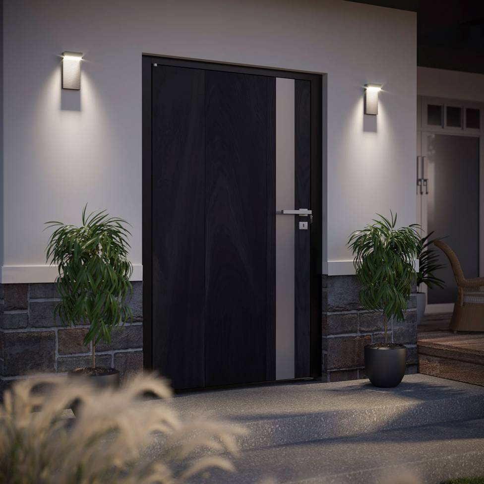 Dark Sky Integrated LED Outdoor Wall Light Matte Black