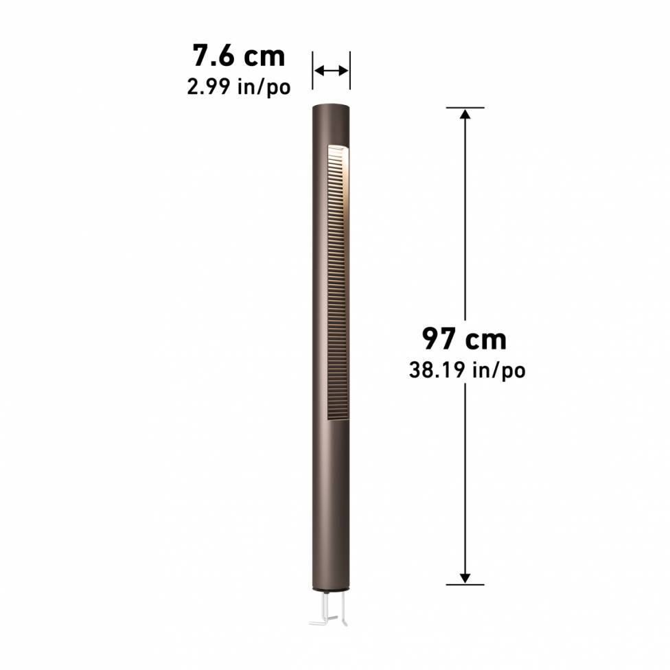 Dark Sky 3 ft LED Bollard Pathway LED Light bronze