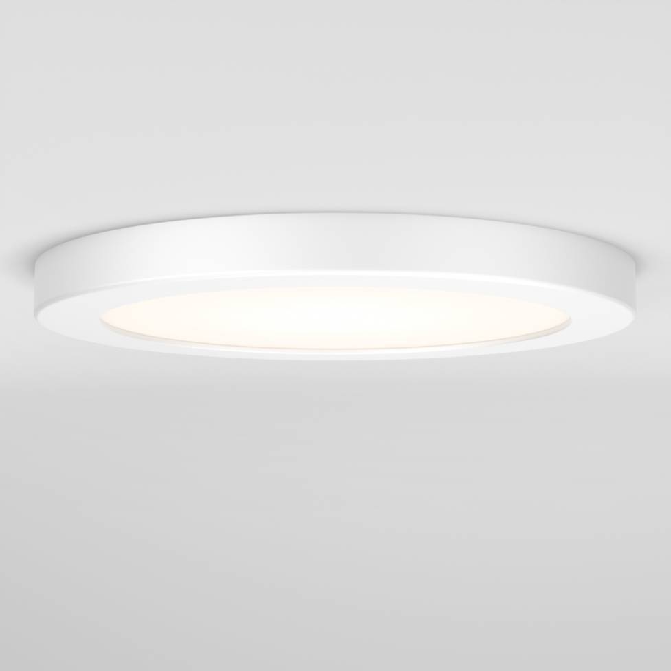 Europa Disk 7 in. LED modern flush mount light 3 CCT white