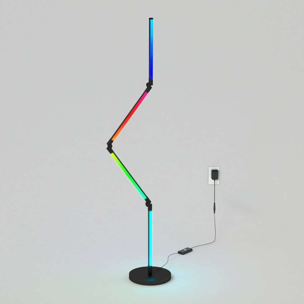 Fitch smart foldable RGB LED gaming floor lamp