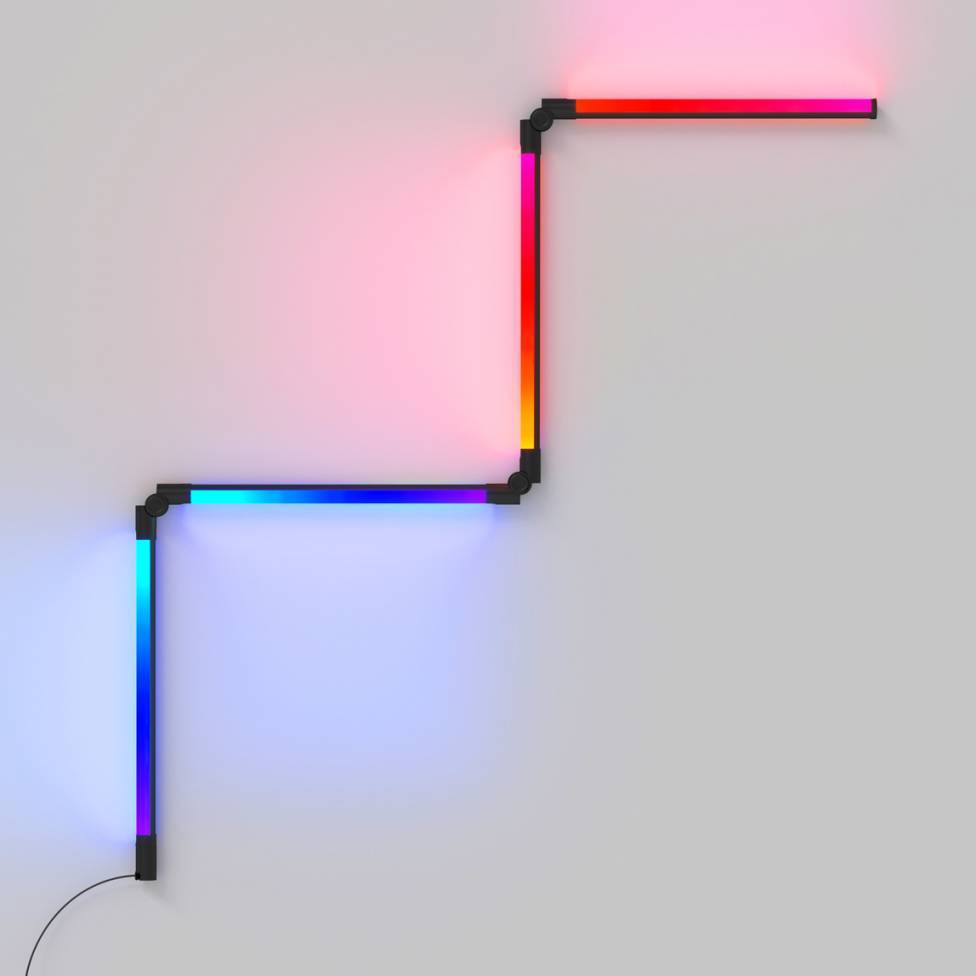 Fitch smart foldable RGB LED gaming floor lamp